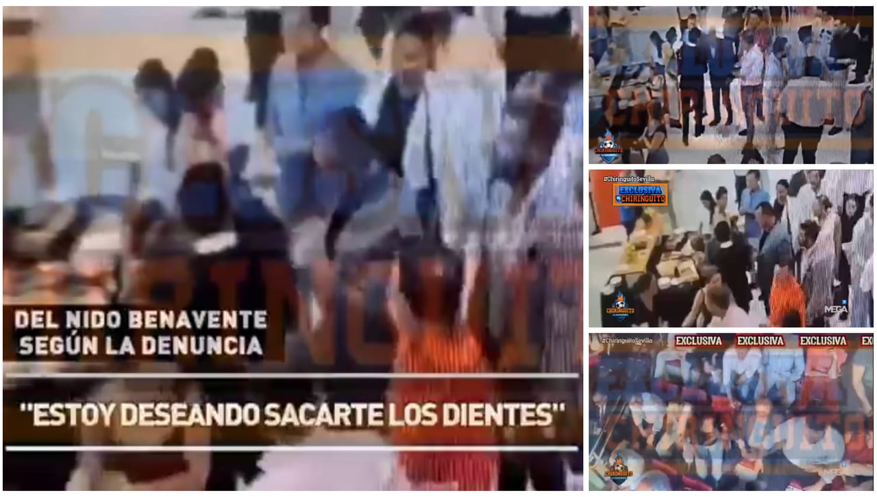 Filtran dos vídeos del palco del Sevilla con los incidentes de Del Nido Benavente en el derbi