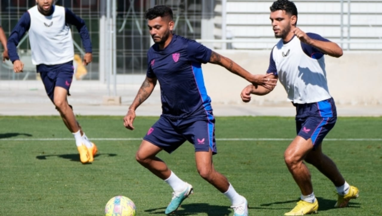 La lista del Sevilla, con sólo dos centrales, para enfrentarse al Athletic