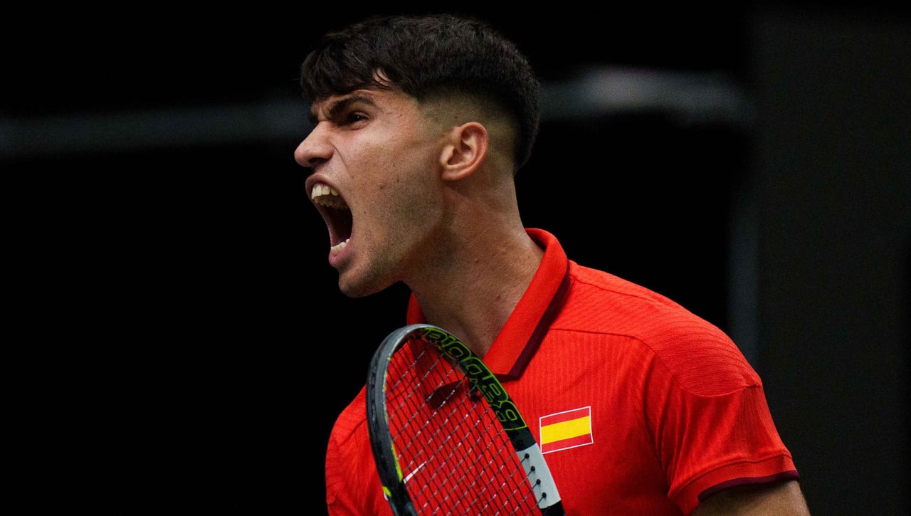 Una lesión salva a Carlos Alcaraz