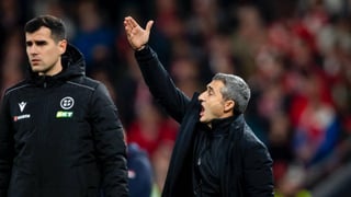 Valverde, realista en la lucha por Europa con Espanyol, Betis y Celta: "Hay que mirar con un ojo hacia adelante y con un ojo hacia detrás"