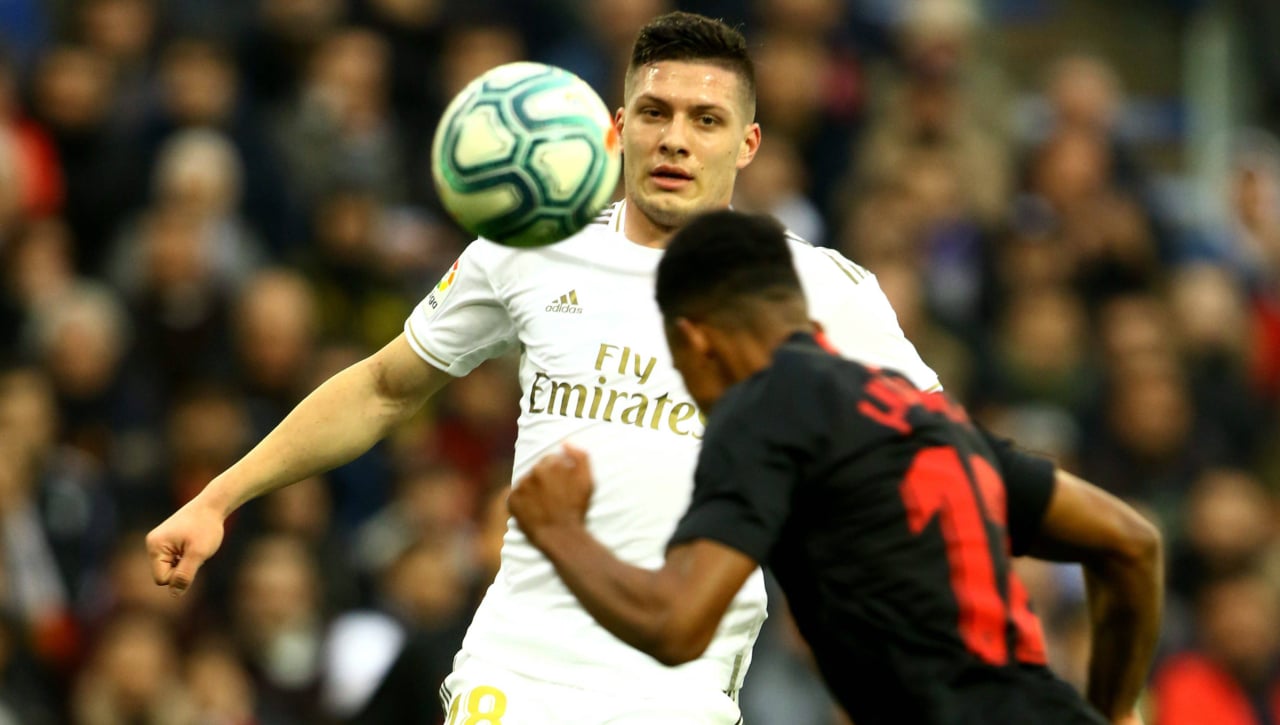 Luka Jovic llama a la puerta del Sevilla