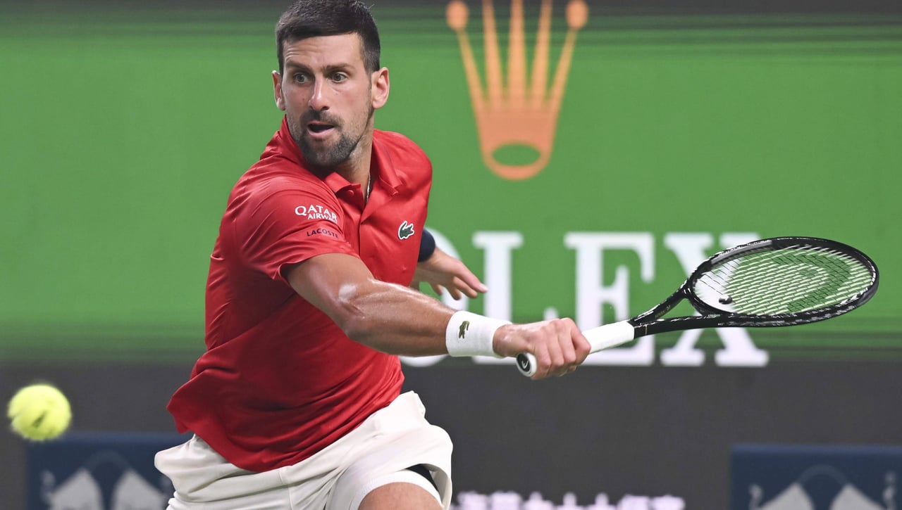 Se despeja el camino para Novak Djokovic en Shanghái