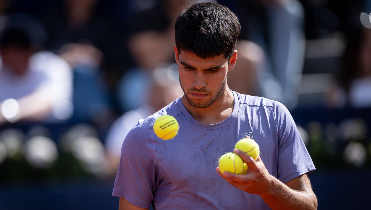 Carlos Alcaraz y una retirada repentina del tenis español