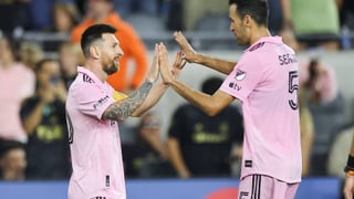 Leo Messi, Jordi Alba y Busquets, pendientes del Barça