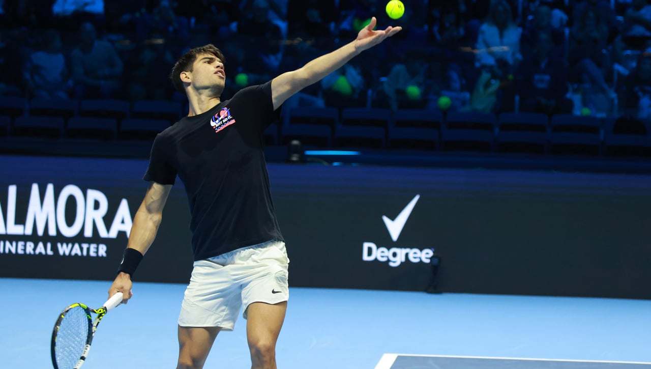 Alcaraz – Ruud : Horario, canal y dónde ver en TV y online el partido debut de Carlos Alcaraz en las ATP Finals