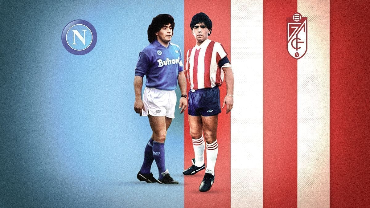 35 años: el día que Maradona vistió la camiseta del Granada