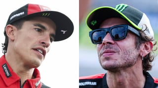 Márquez amenaza a Rossi