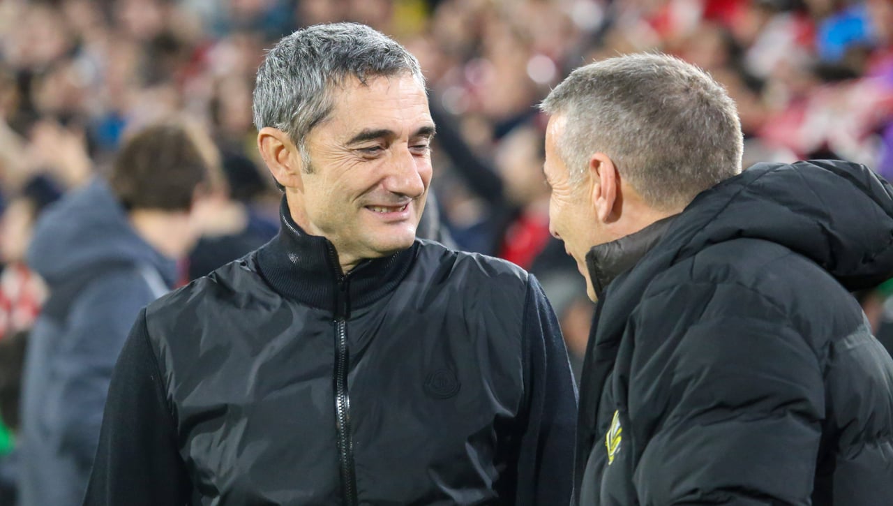 El Athletic, contundente sobre Ernesto Valverde