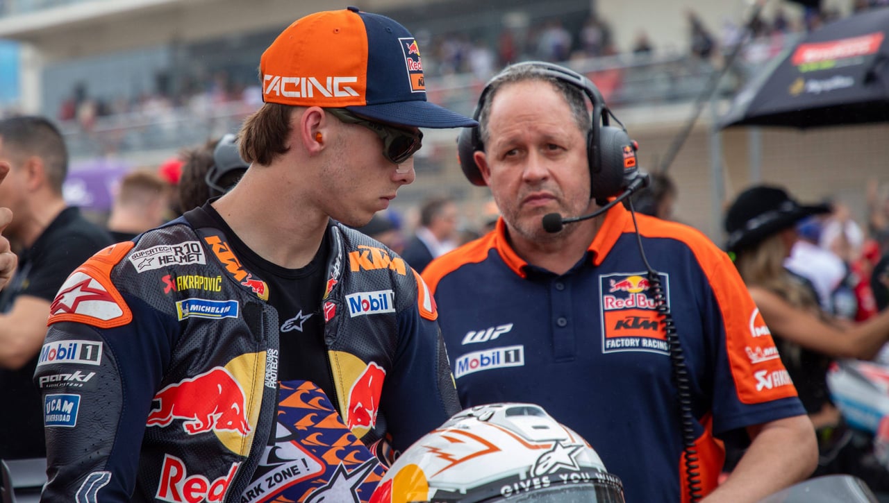 Pedro Acosta y el adiós a KTM