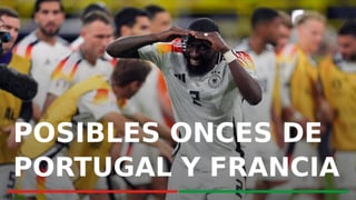 Portugal - Francia: Alineación posible de Roberto Martínez y Deschamps en los cuartos de final de la Eurocopa 2024