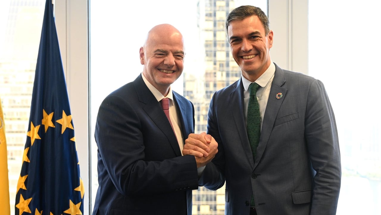 La reunión de Pedro Sánchez con la FIFA que acerca el Mundial a España