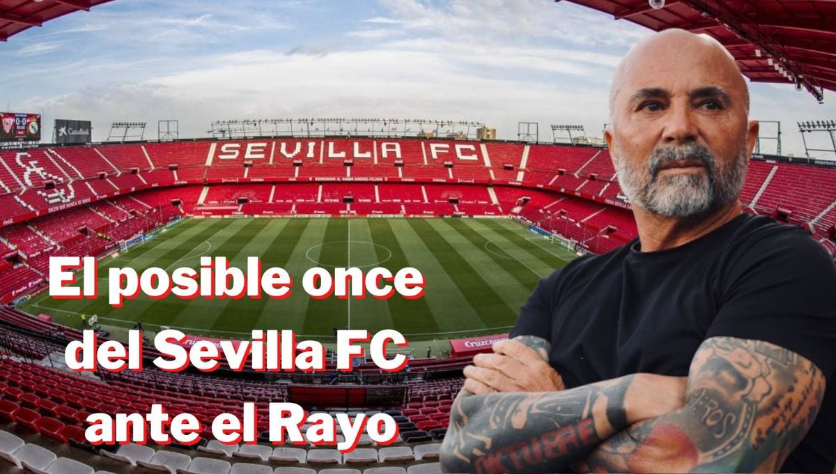 Sampaoli asume las bajas del Sevilla y éste sería su probable once ante el Rayo 