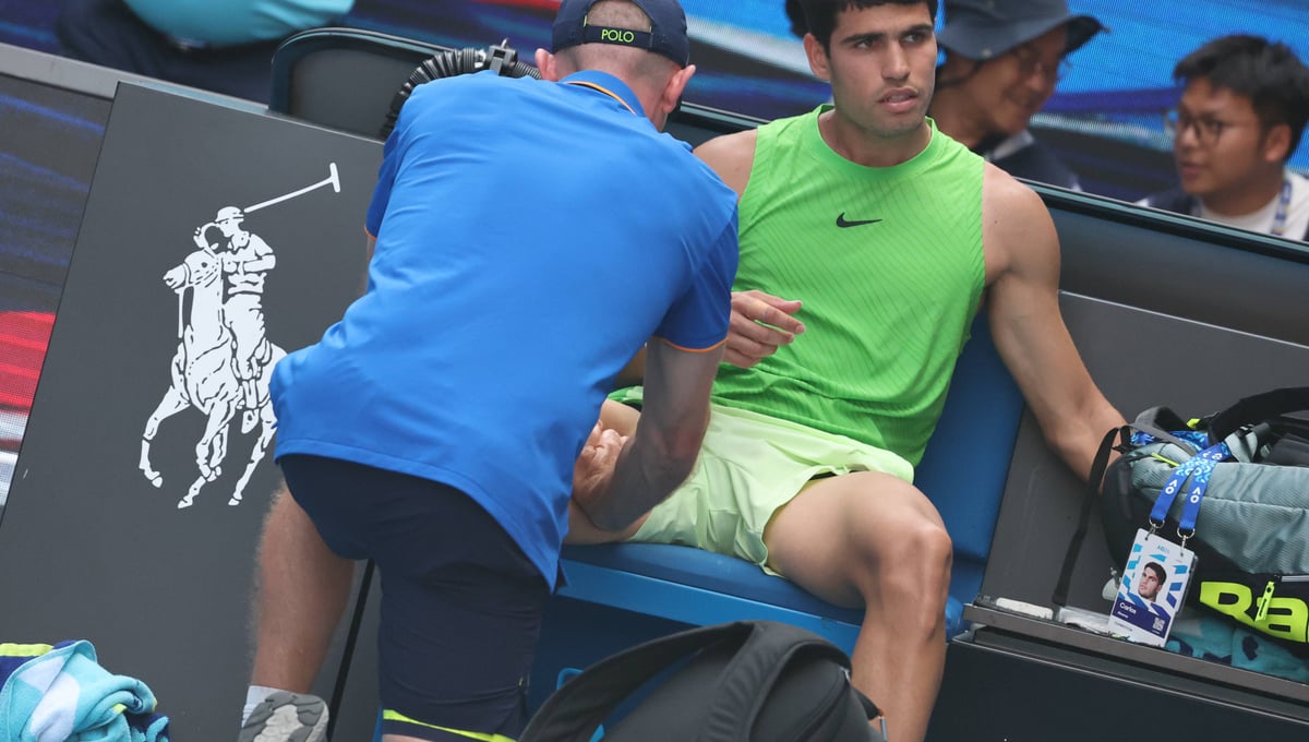 Alcaraz da su versión tras la queja de Zverev: ''Sentí un pinchanzo en el abductor''