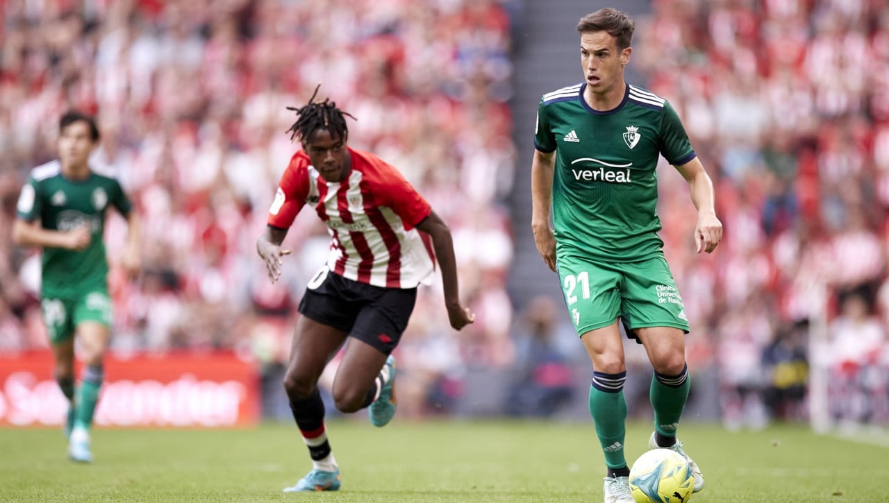 Alineaciones probables del Athletic de Valverde y del Osasuna de Arrasate en la semifinal de Copa del Rey