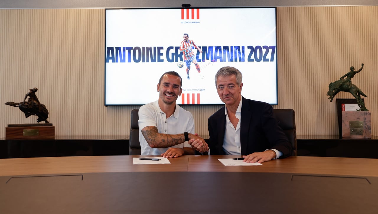 Griezmann, renovado