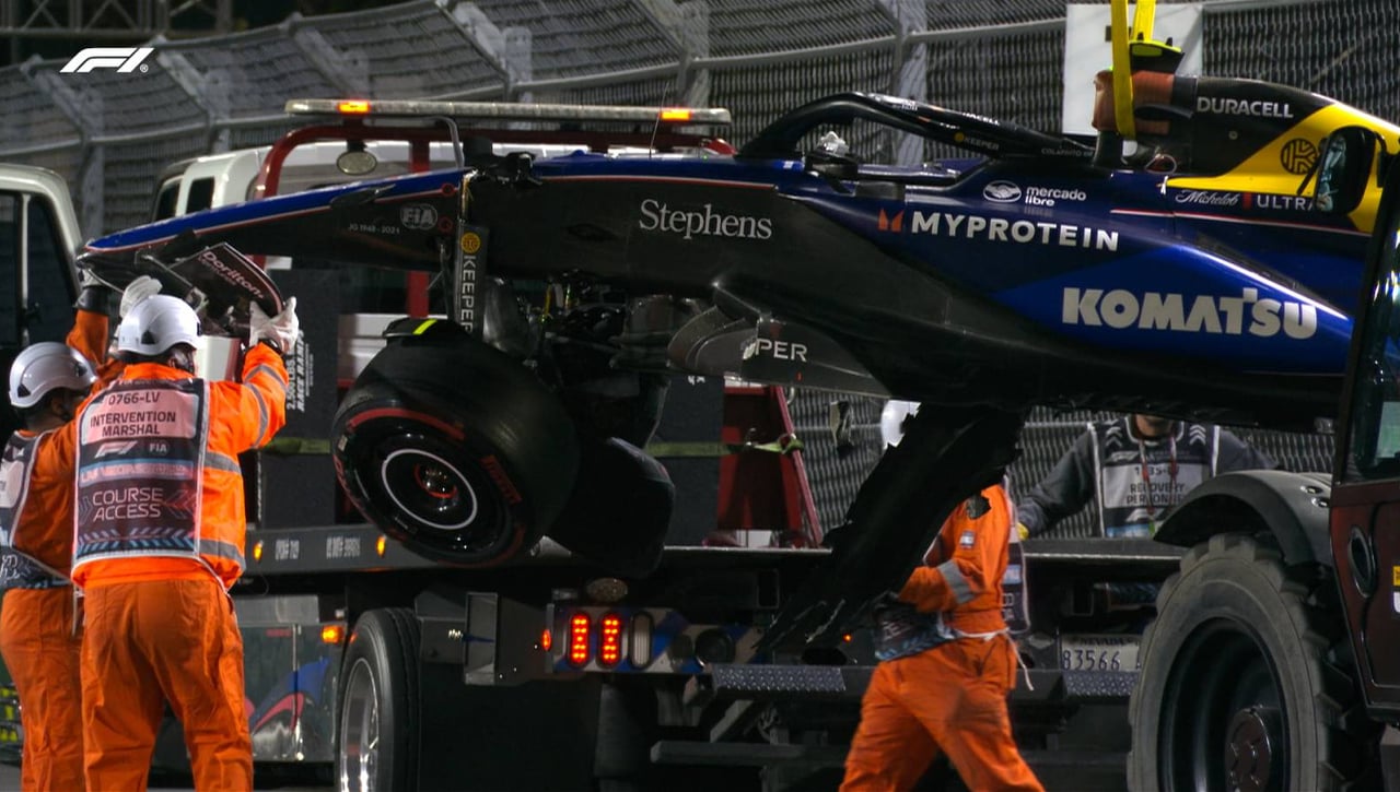 Colapinto, vivo de milagro en Las Vegas