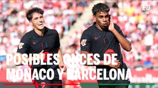 Alineaciones Mónaco - Barcelona: Alineación posible de Mónaco y Barcelona en el partido de hoy de la UEFA Champions League