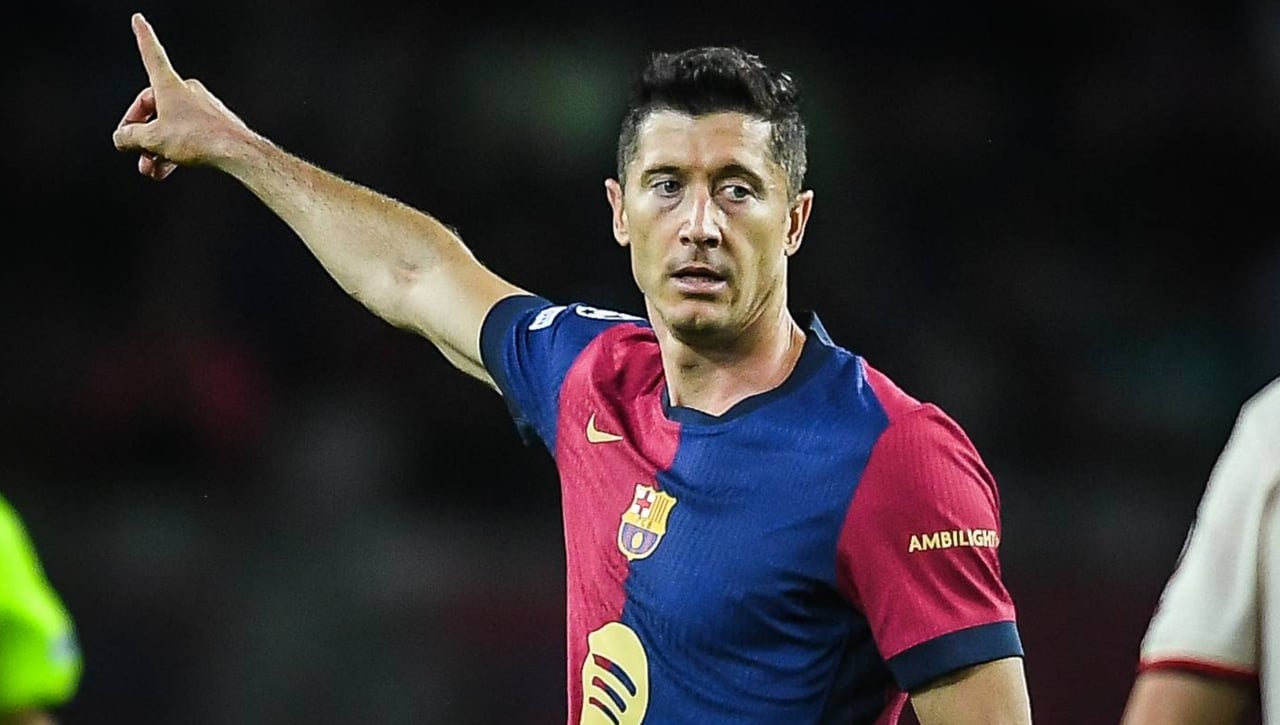 Lewandowski se topa con la DANA