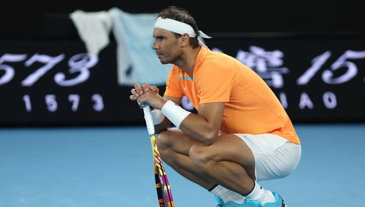 Rafa Nadal se hunde