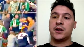 El aficionado del Barça agredido en La Cartuja: "Pasé muchísimo miedo"