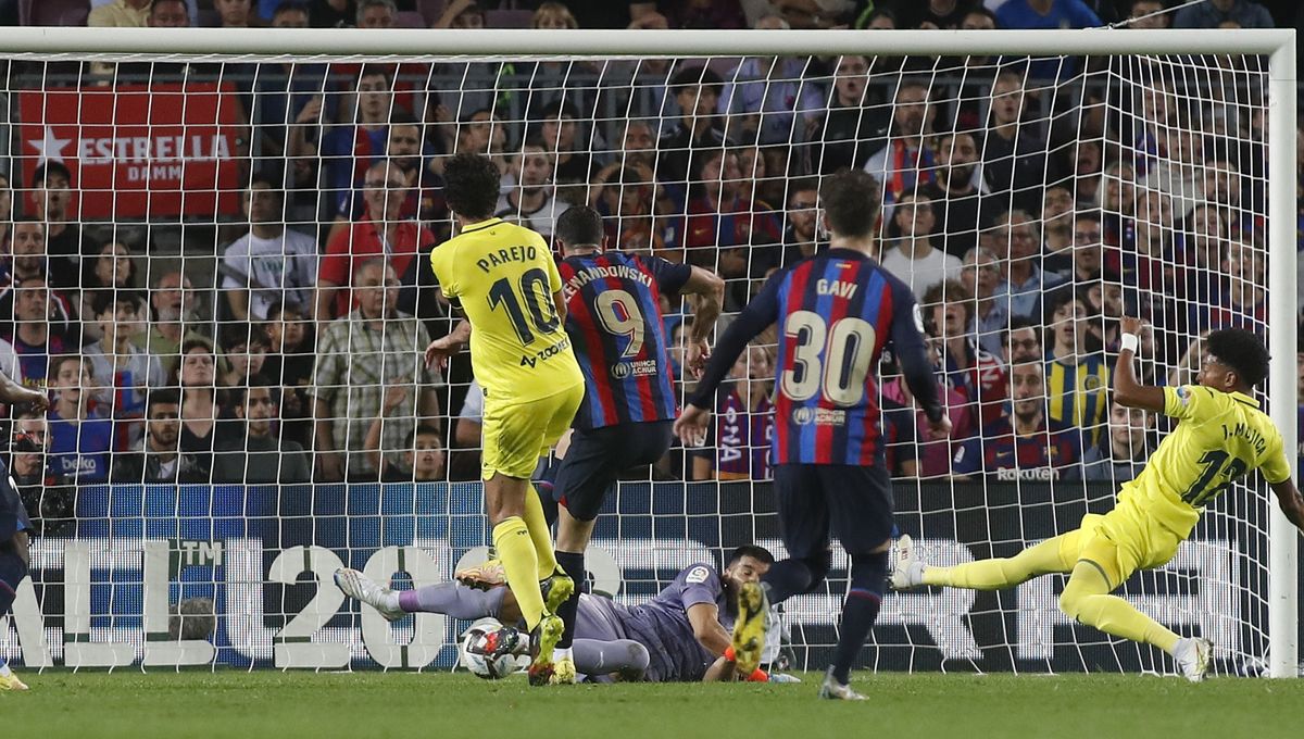 FC Barcelona 3-0 Villarreal CF: La ley de Lewandowski