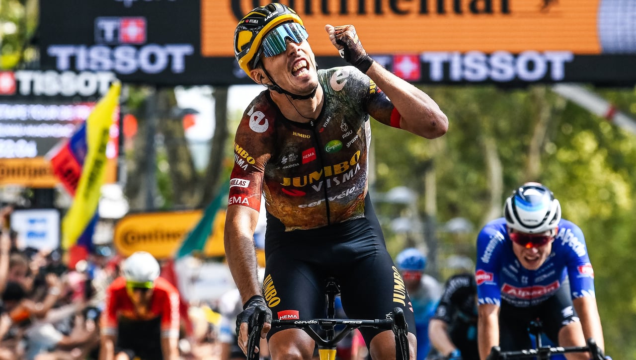 Laporte suma la quinta etapa para el Jumbo y Vingeggard cede cinco segundos ante Pogacar