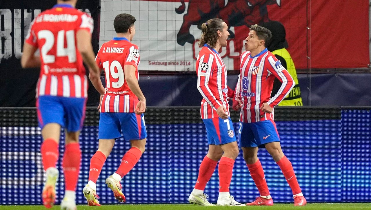 RB Salzburgo 1-4 Atlético de Madrid: Con paso firme a octavos de final
