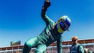 La "víctima" Fernando Alonso en una película con un final inesperado