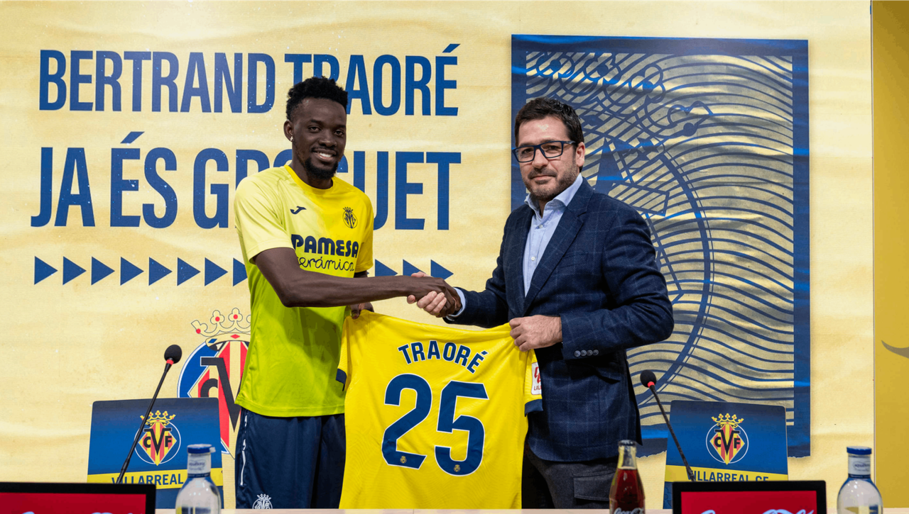 La charla entre Bertrand Traoré y Marcelino: "Pensaba que nunca jugaría aquí" 