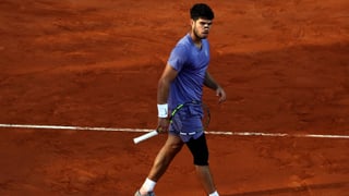 Sinner 'supera' a Carlos Alcaraz en la primera ronda de Roland Garros