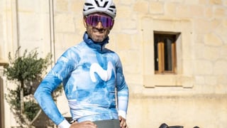 Alejandro Valverde encumbra al Movistar Team