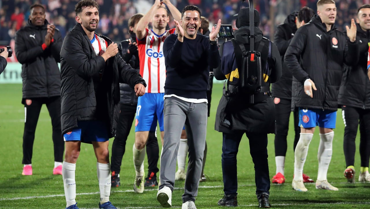 Míchel ya habla abiertamente del objetivo del Girona 