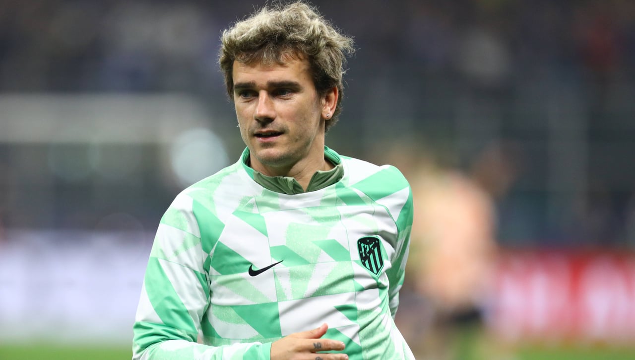 Griezmann podría contradecir al Cholo Simeone frente al Athletic