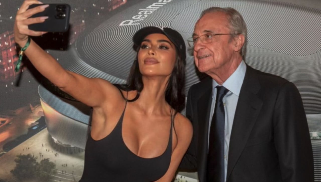 El 'lío' entre Florentino y Kim Kardashian