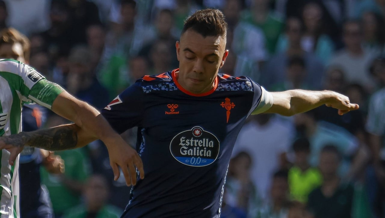 Iago Aspas, una amenaza