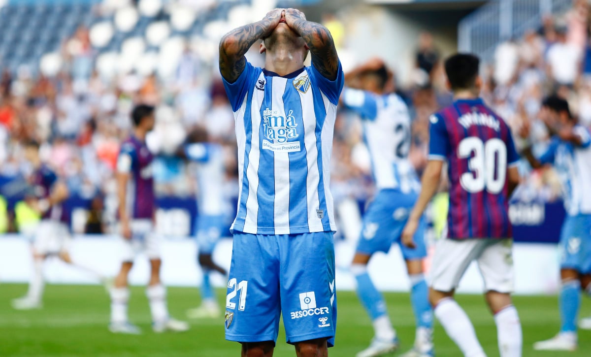 Las bajas con las que el Málaga prepara el duelo ante la Ponferradina