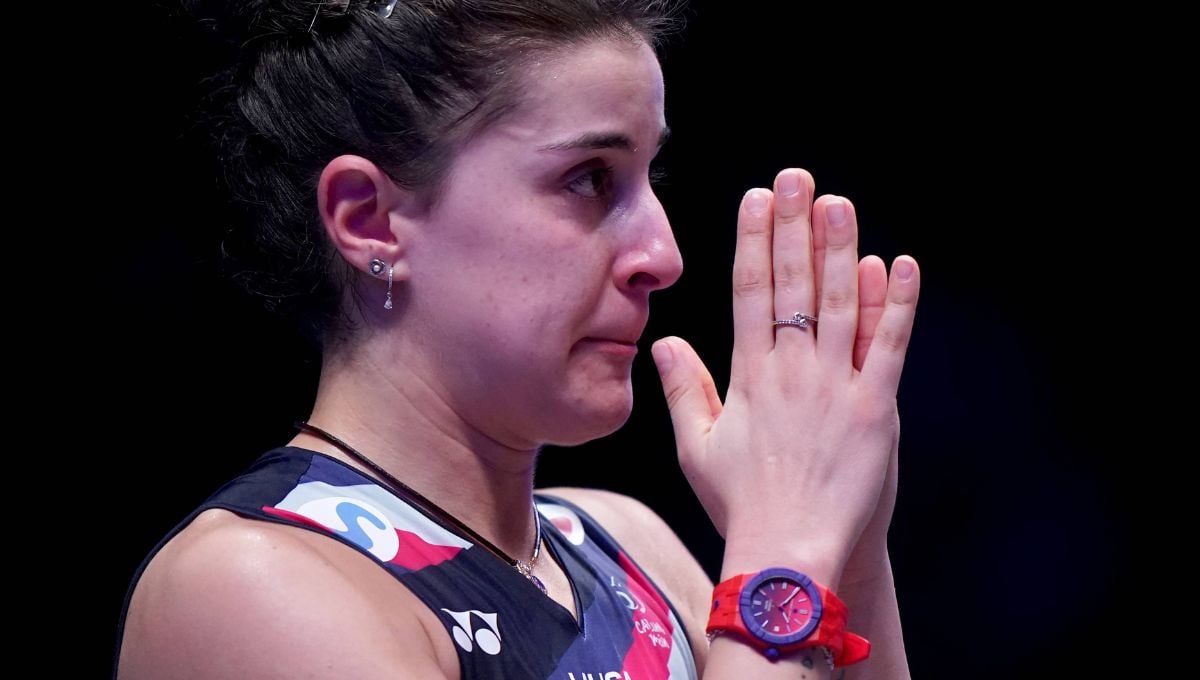 Carolina Marín da la sorpresa y manda un mensaje alentador