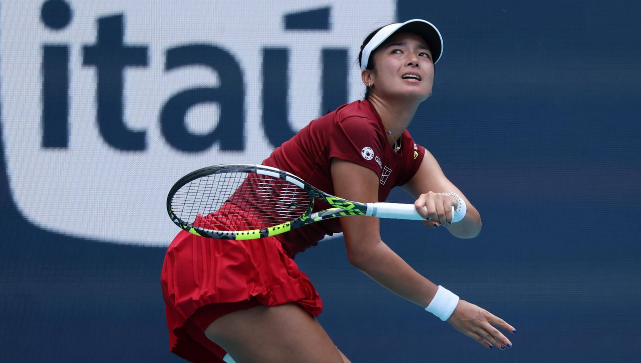 Triste adiós de la nueva promesa del tenis