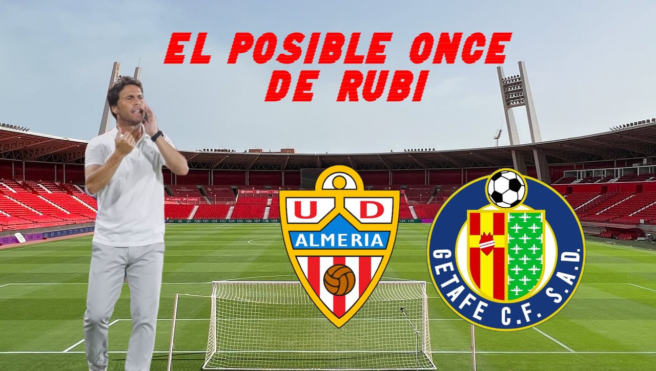 El posible once del Almería frente al Getafe