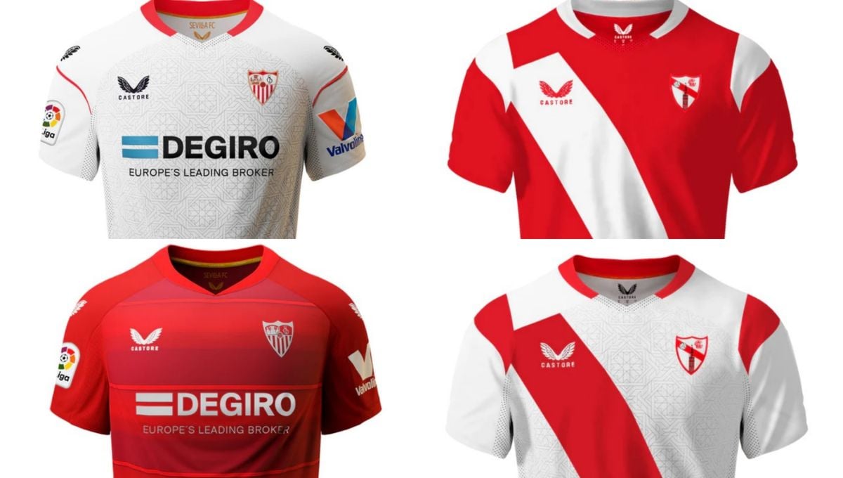Castore también saca a la luz las camisetas para el Sevilla Atlético