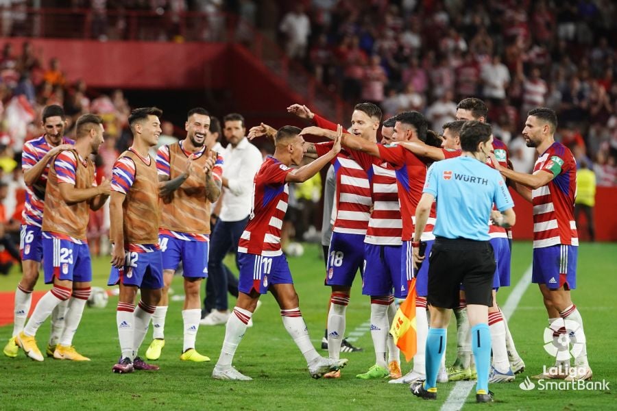 El lugar que ocupa la plantilla del Granada en cuanto a valor de mercado en Segunda