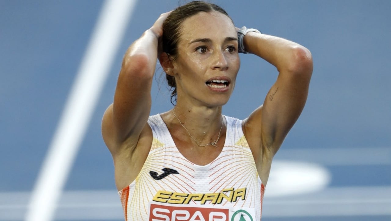 ¡Increíble! ¡Laura García-Caro celebraba el bronce y le adelantaron en línea de meta!