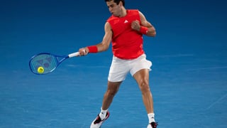 Agonía milagrosa de Jaume Munar en su estreno en Australia