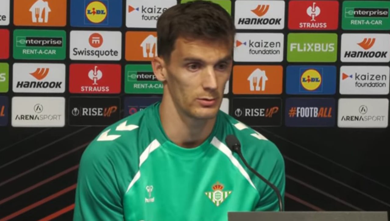 Diego Llorente pide un paso adelante al Betis contra el Dinamo Zagreb: "Si tienes que hacer cuentas..."