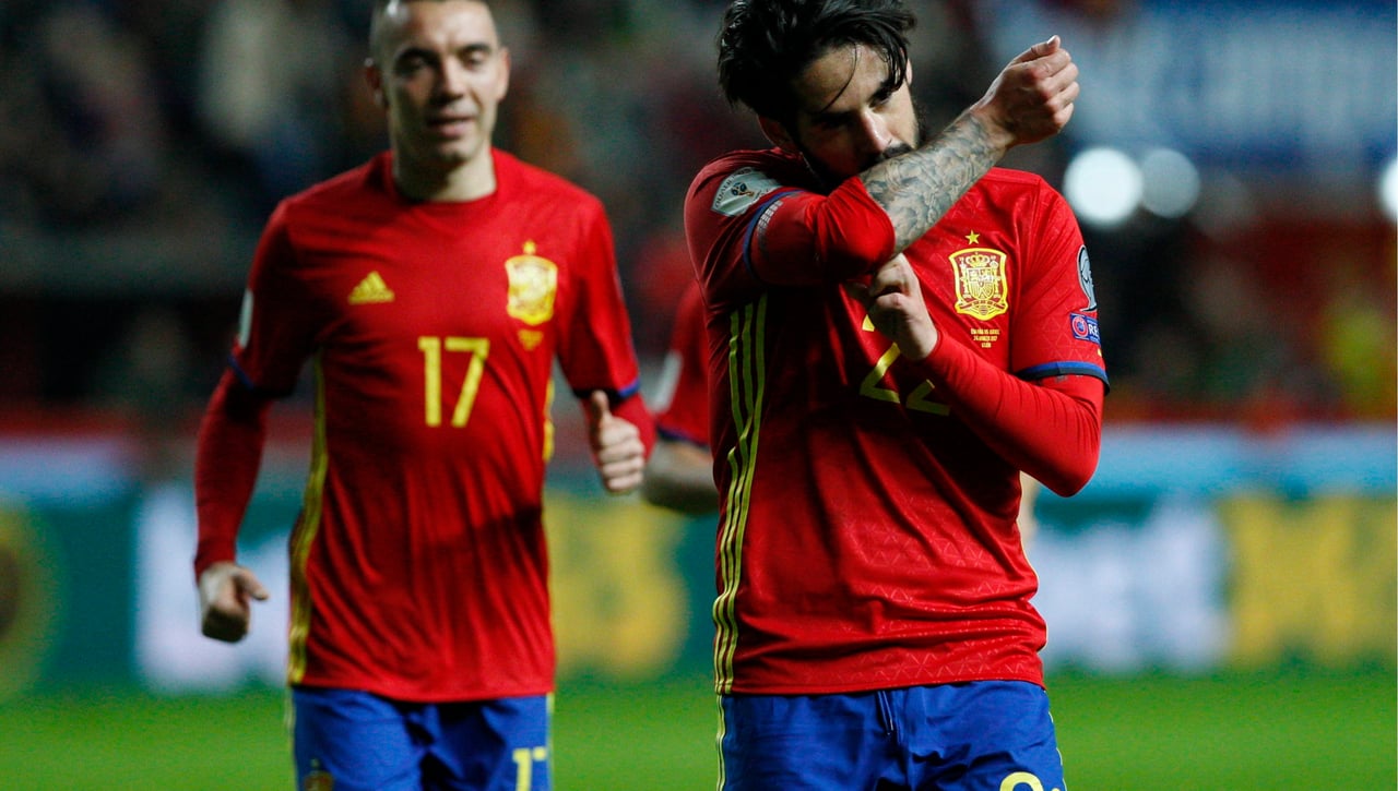 De la Fuente, sobre Isco: "Ha estado siempre en todas las prelistas"