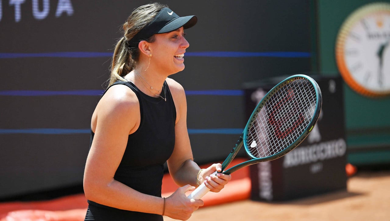 Paula Badosa sonríe a costa de otra lesión