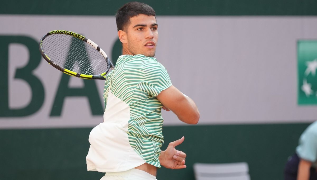 Carlos Alcaraz sigue sin encontrar rival en Roland Garros