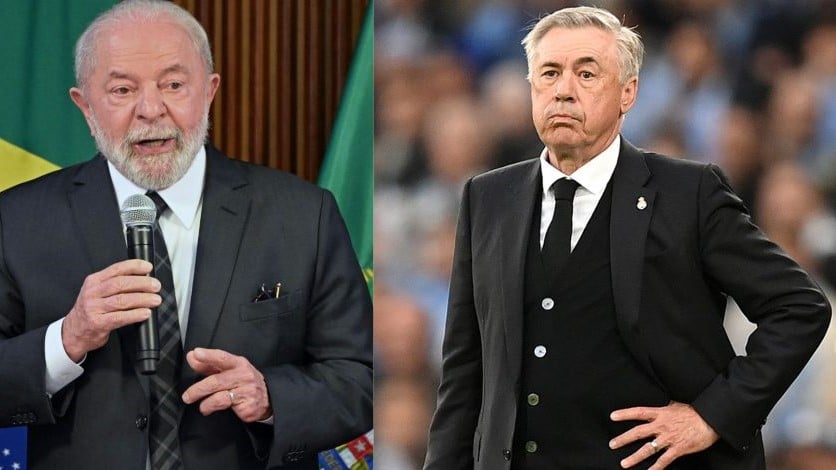 El presidente de Brasil  ataca a Ancelotti