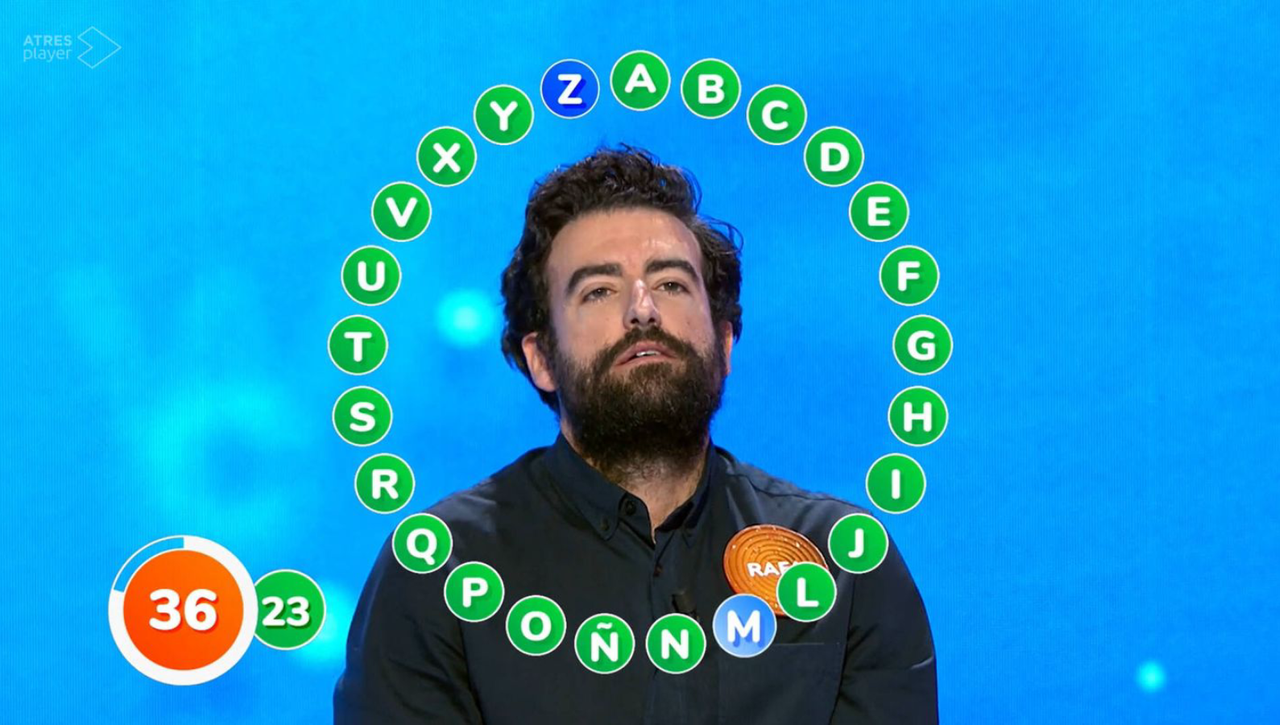 El nuevo y sorprendente récord de Rafa en Pasapalabra