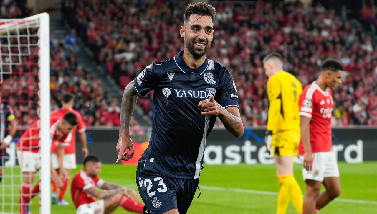 Brais Méndez 'amenaza' a la Real Sociedad